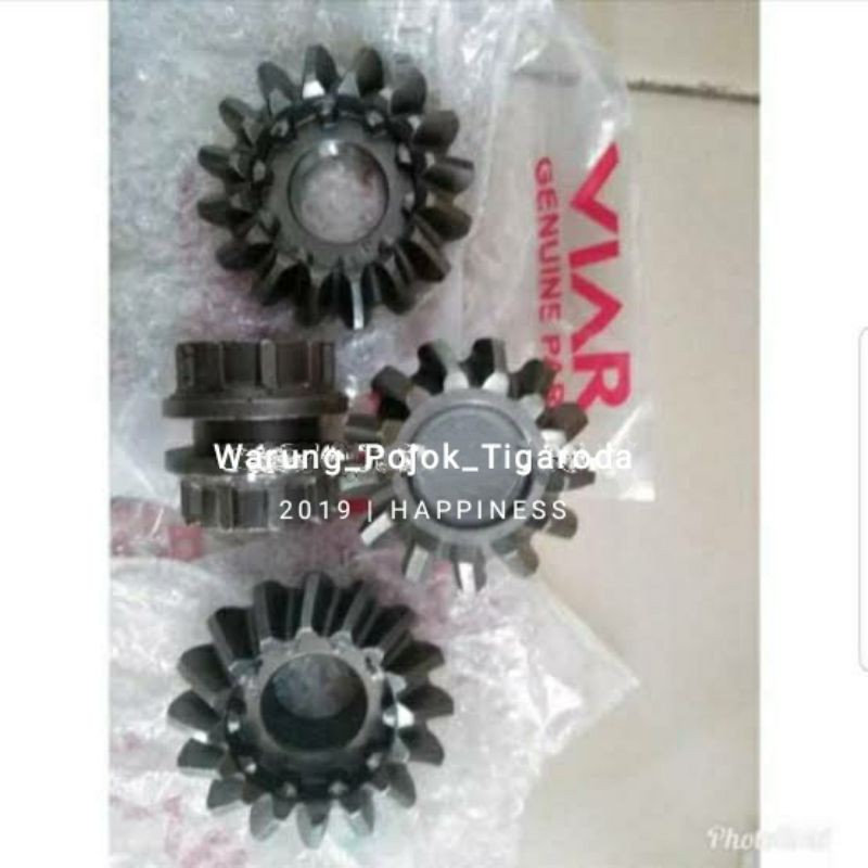 Gear Set maju mundur gearbox  viar karya roda tiga 150 200cc original SPAREPART VIAR SEMARANG -onlin