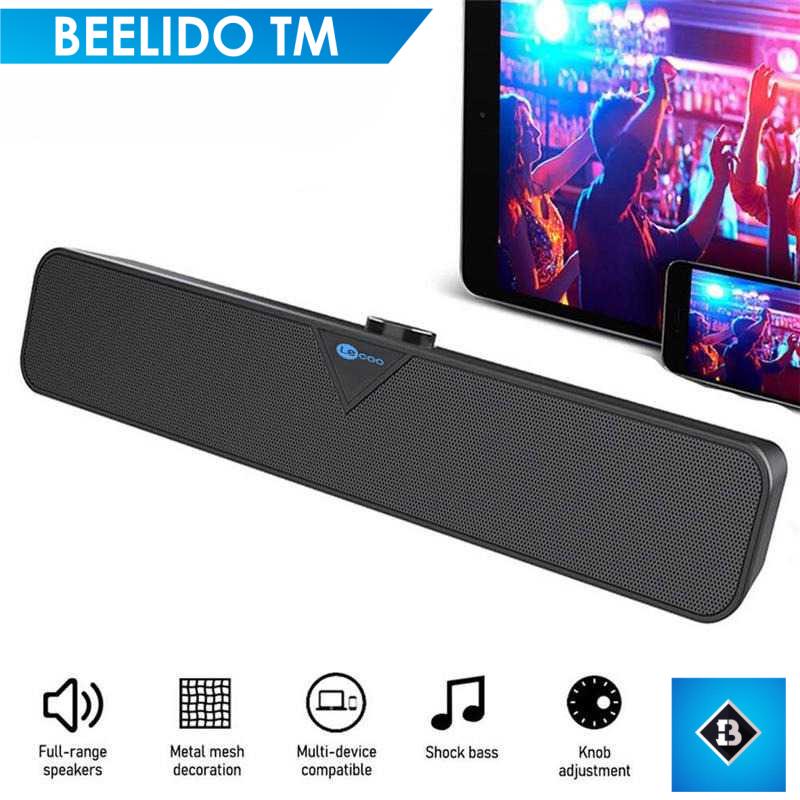 Terbaru Lenovo Lecoo Soundbar Speaker Dynamic Sound 6W Wired Version - DS102