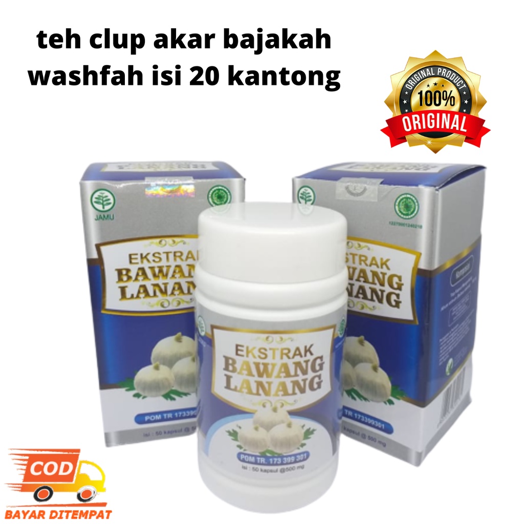 Kapsul Ekstrak Bawang Lanang putih tunggal
