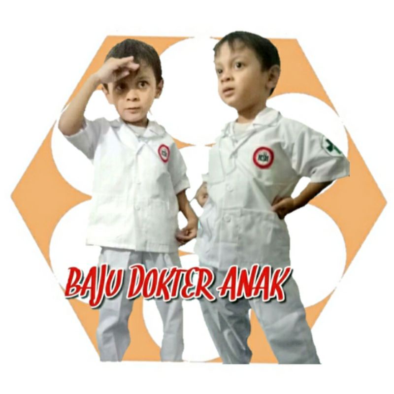BAJU PROFESI DOKTER ANAK TK/SD
