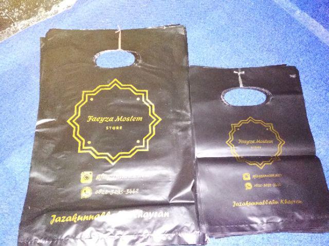 Sablon Tas Kresek Plong, Uk 20x28.