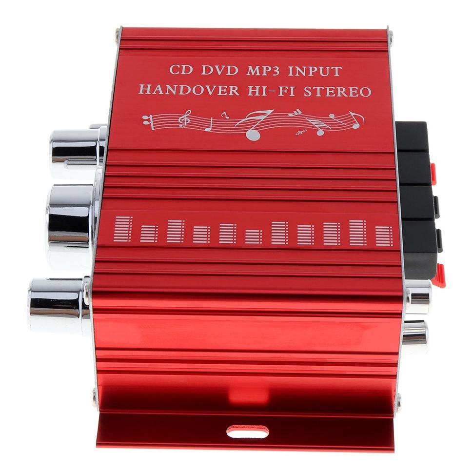 Ampli Mini Hifi Stereo Power Amplifier 12V 20W 2 Channel Power Amplifier Mini Mobil