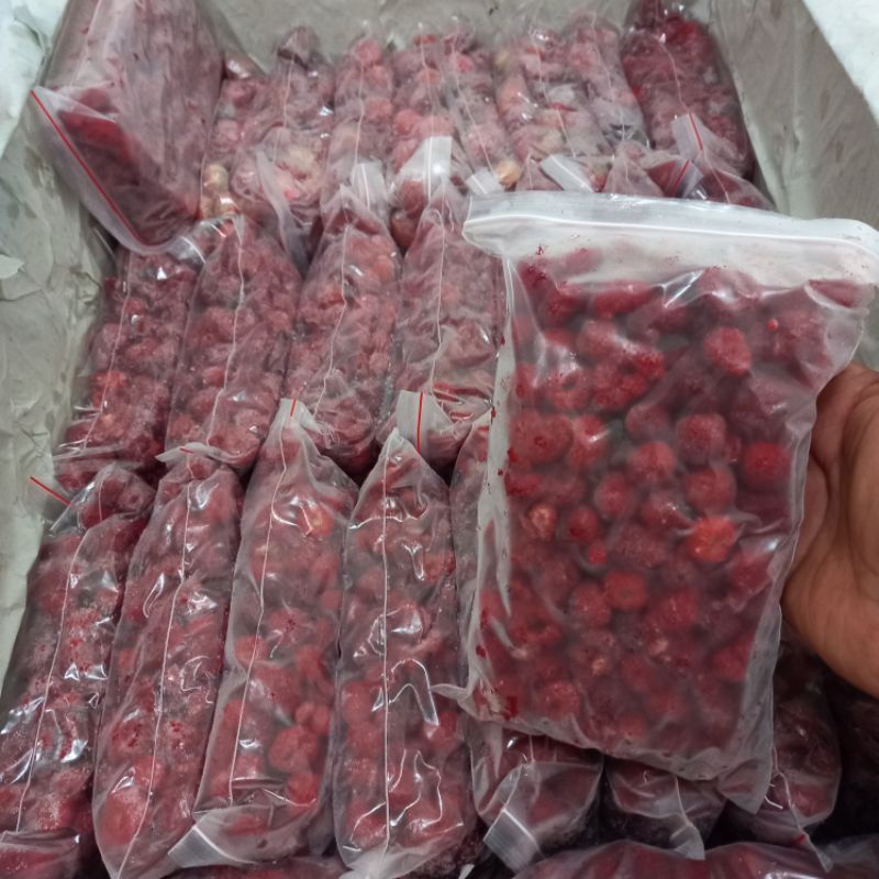 

Raspberry Frozen Raspberry beku 500gr