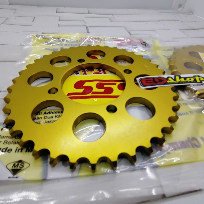 Gear Belakang RX 428 SSS KING RXZ JUPITER VEGA OJMX NEW MX NJMX GER GIR 428H 30 33 34 35 36 37 38 39-7