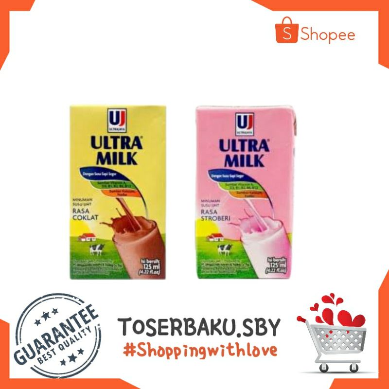 

Ultra Milk 125 ml All Variant / Susu UHT / Agen Snack murah surabaya / Minuman Sehat Anak / Favorit