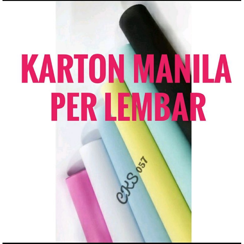 

Karton Manila / Karton BC / Per Lembar