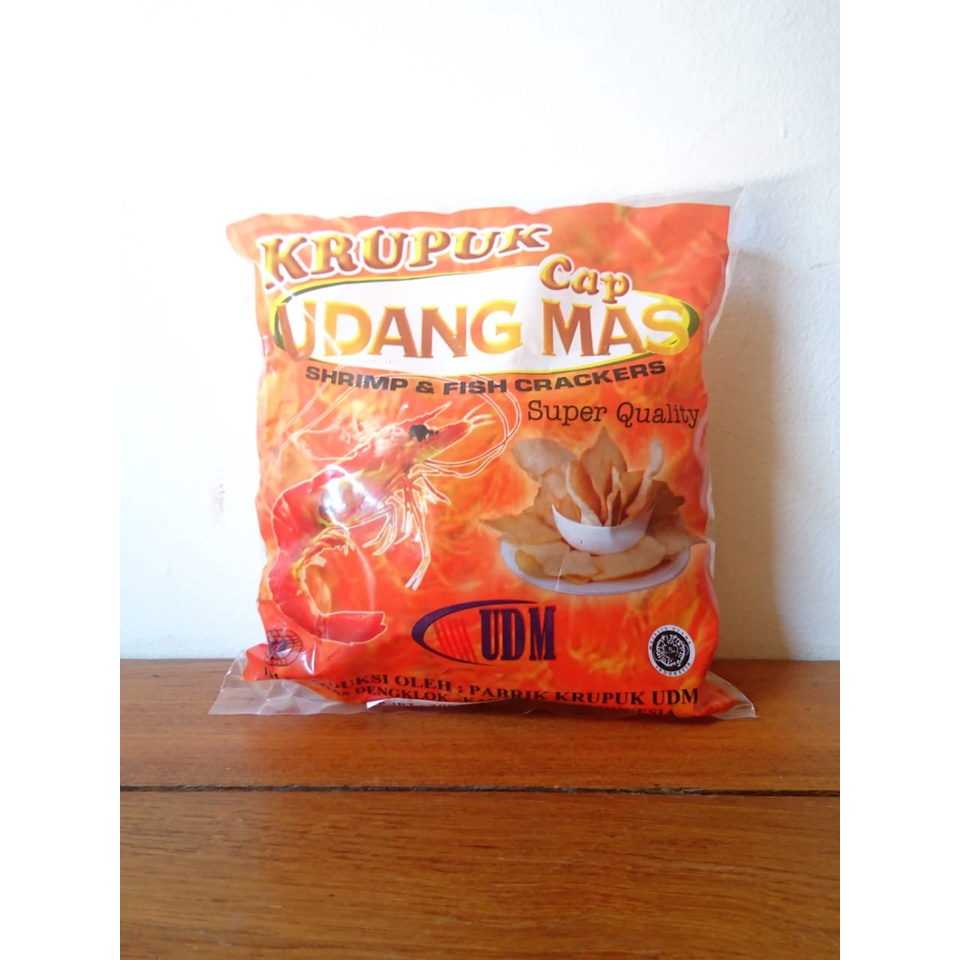 

Kerupuk Udang dan Ikan orange merk RKM super quality