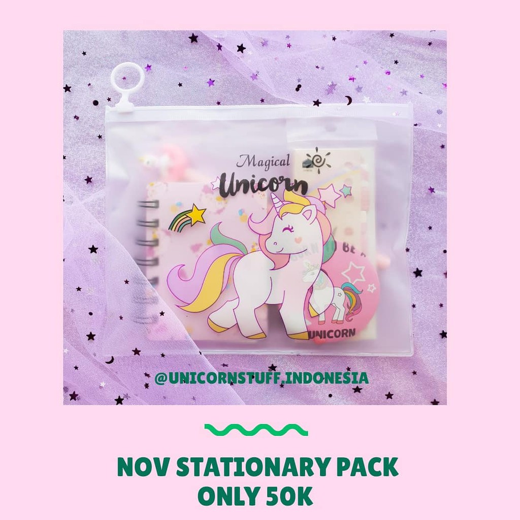 Stationery Pack November Edition 6in1 Paket Alat tulis