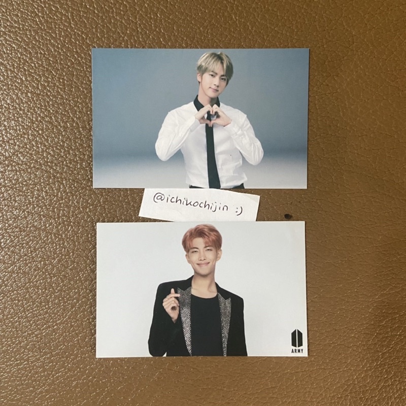 [READY] pc seokjin namjoon jin rm 3rd army booth fan meeting fm muster jp japan 4th army booth wings