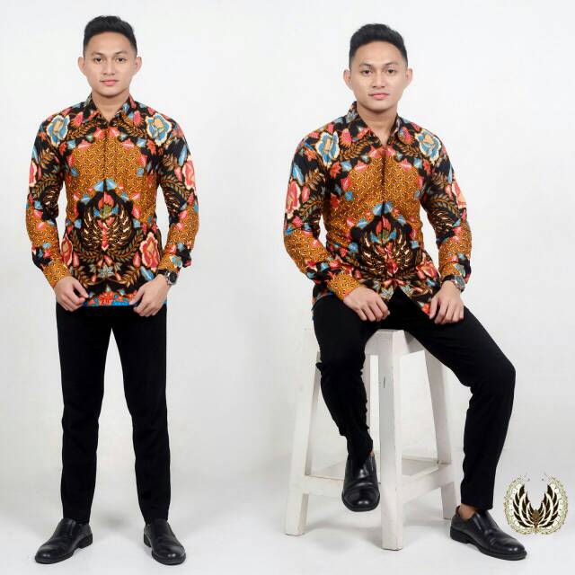 KEMEJA BATIK LENGAN PANJANG