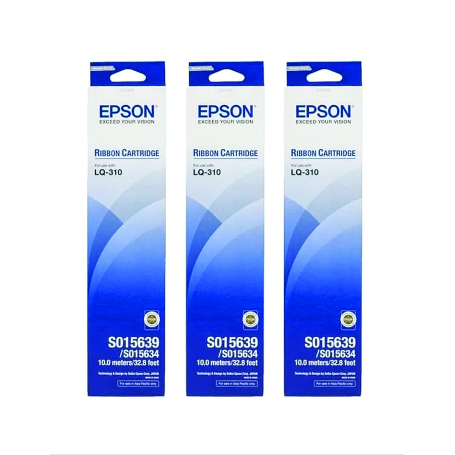 LQ310 | RIBBON CATRIDGE EPSON S015639 / S015634 FOR LQ-310 ORIGINAL RESMI