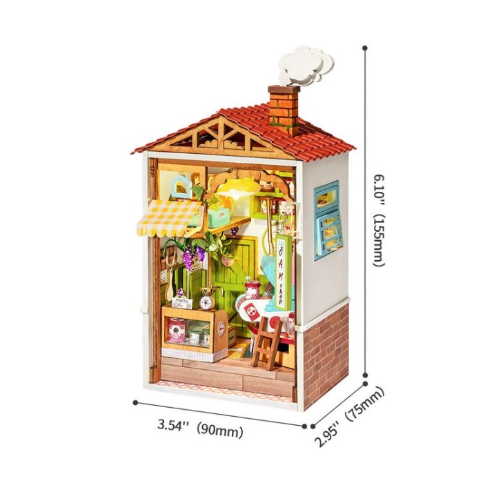 ROLIFE Robotime Sweet Jam Shop DIY Miniature House Kit DS010