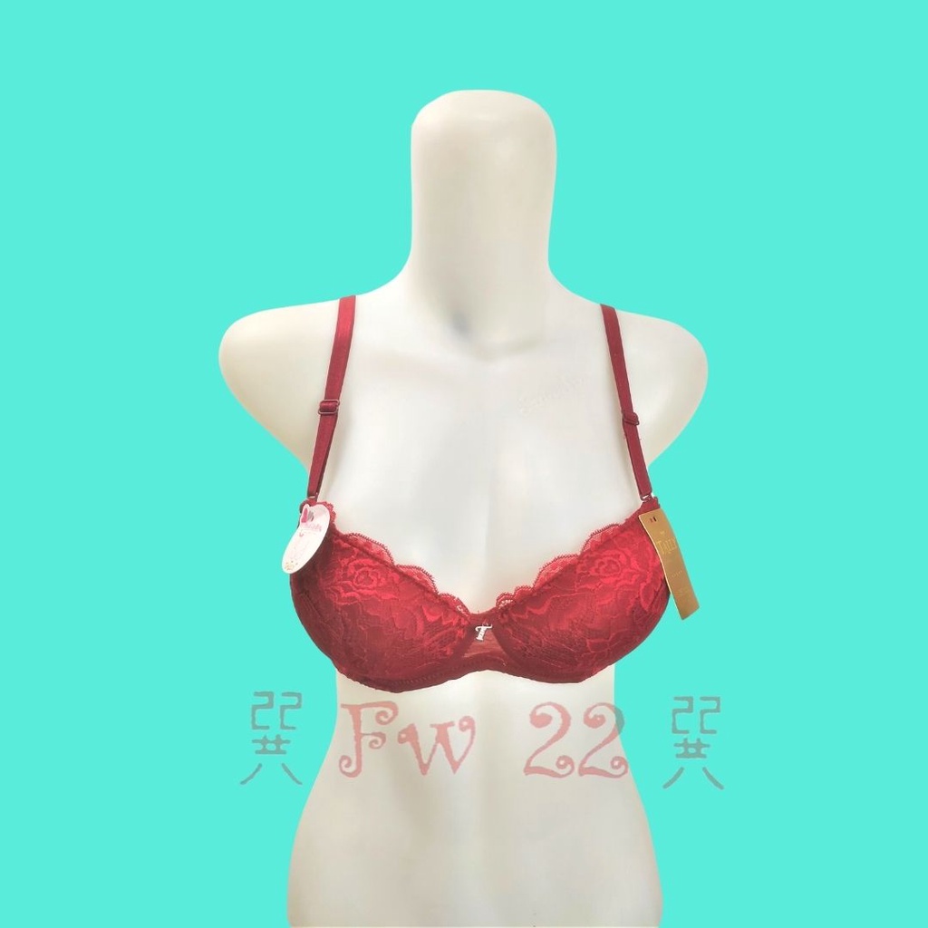 Push Up Bra Tally 917 Bra Wanita Kawat dengan Busa Tebal Merk Tally dengan Motif Bunga yang Cantik