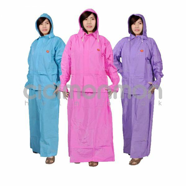 Jas Hujan Wanita SHE ( model rok + jaket ) Indoplast