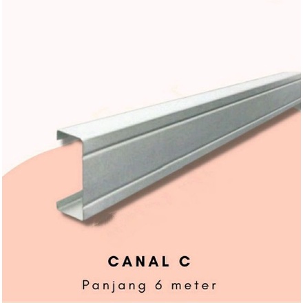 Jual Canal Kanal C Baja Ringan 75 75 / 75 65 Rangka Atap Baja Ringan ...