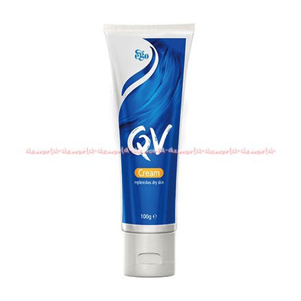 QV Cream Krim Perawatan Tubuh Untuk Kulit Sensitif Bebas Kering