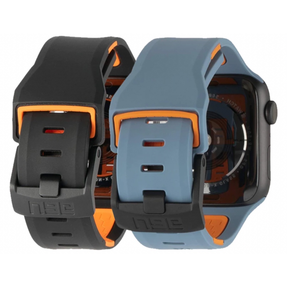 UAG Civilian Tali Jam Apple Watch 42mm 44mm 45mm - Strap Silikon Sporty Dwi Color