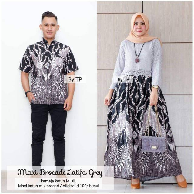 BATIKCOUPLE BATIK  COUPLE  LATIFA DISKON TERMURAH Shopee  