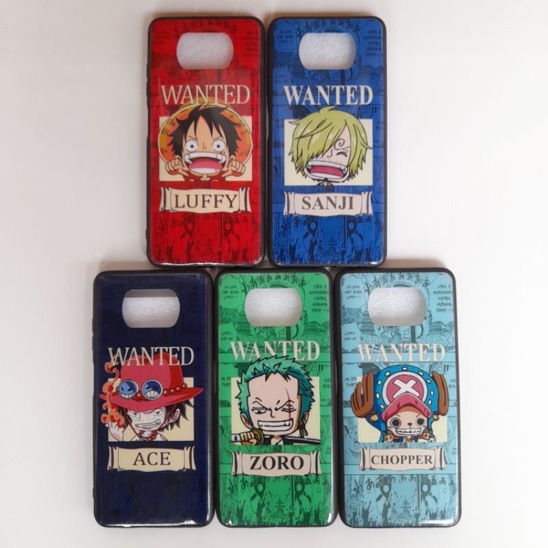 Poco X3 Pro Case Fuze Karakter Gambar One Piece