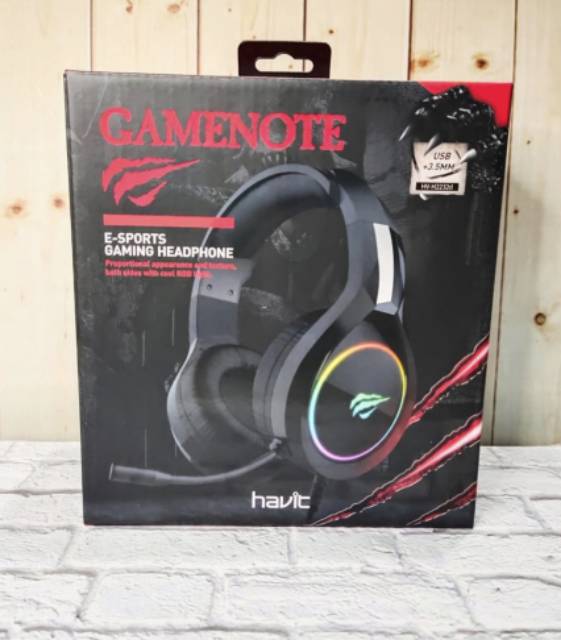 HAVIT Headset  Gaming RGB HV-H2232D -Black