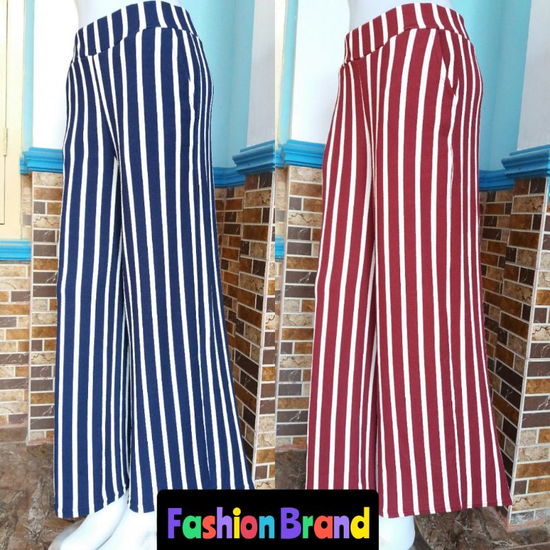 Kulot Panjang Salur Stripe