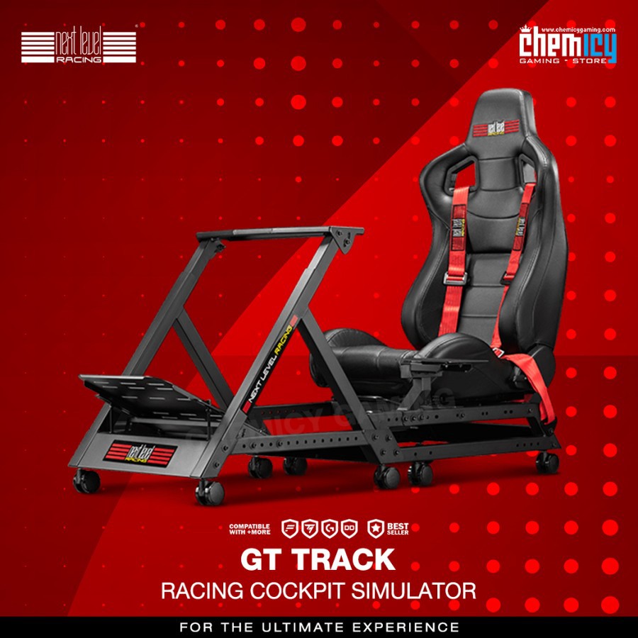 Next Level Racing GTTrack Racing Simulator Cockpit