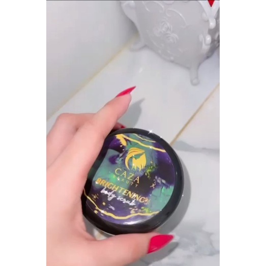 SCRUB CAZA BEAUTY original BPOM ORI