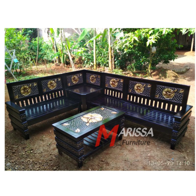 KURSI SUDUT JATI / KURSI SUDUT MURAH JEPARA