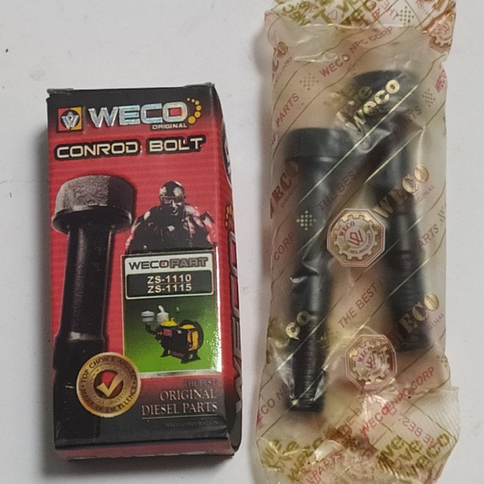 Bolt Connecting Rod / Baut Stang Seker ZS1110-1115 Weco