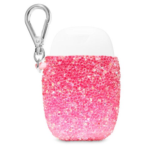 GLITTER GEMS - Pocketbac Holder Bath and Body Works BBW Pink Blue