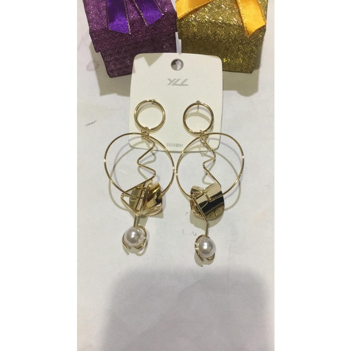 Aksesoris Anting Wanita Panjang Pesta mewah / Anting Remaja Styles