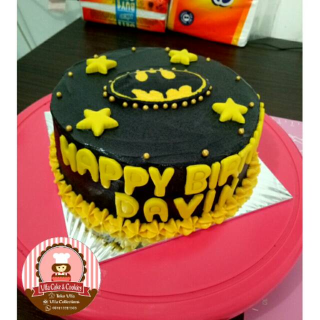 Kue Ulang Tahun Karakter Batman Birthday Kue Ultah 