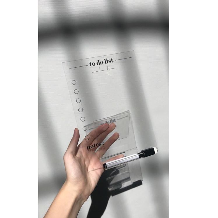 

Mini Acrylic Planner A5 (15x21cm) / Planner Akrilik Mini (ART. Z6306)