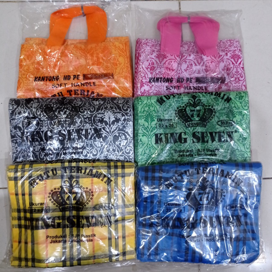 kantong plastik/soft handle motif/batik