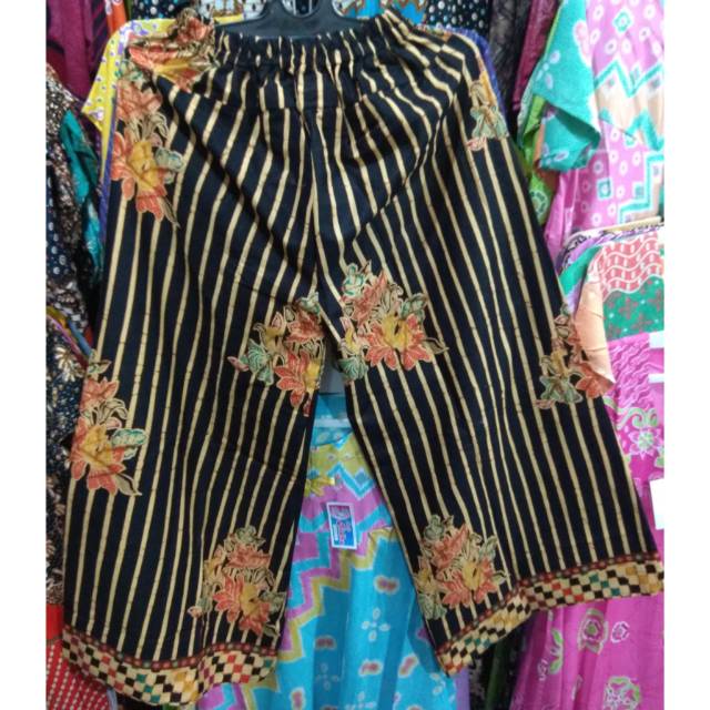 CELANA PANJANG KULOT BATIK PANJANG 100 cm BAHAN BATIK BERKUALITAS - CELANA WANITA MURAH