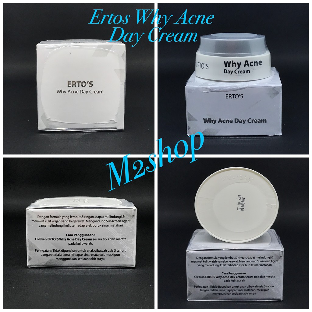 [ DAY ] WHY ACNE DAY TREATMENT -ERTO'S WHY ACNE DAY CREAM