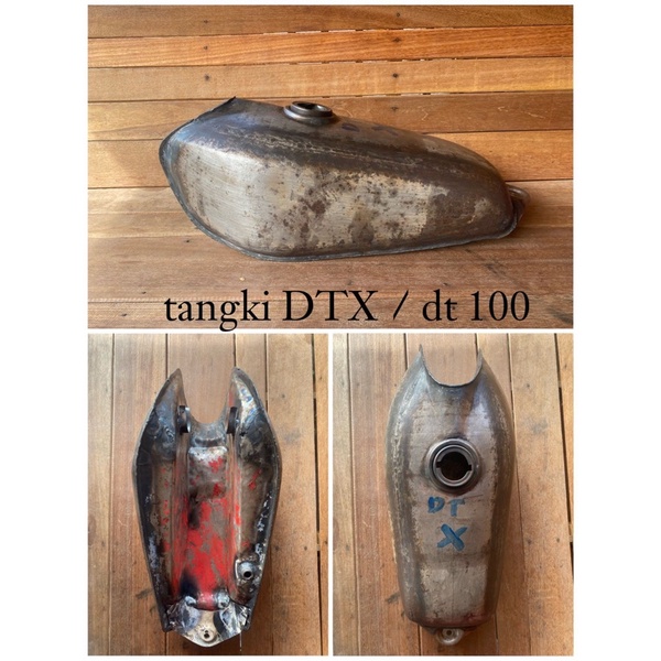 Tengki trail klasik model DT 100 X tangki trail tua yamaha  DT100 tengki trail jadul trail vintage