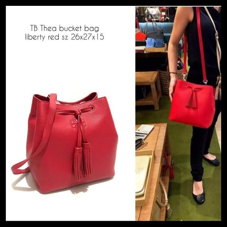tory burch thea bucket bag