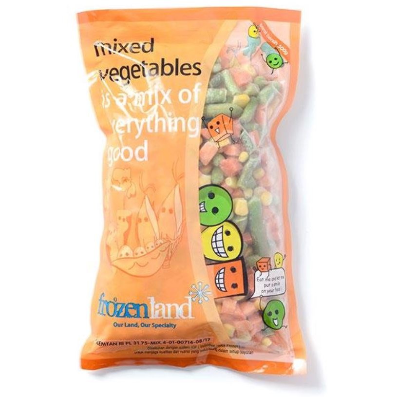 

Mix Vegetables 4 Way 1kg Mix Vegetables Sayuran Beku