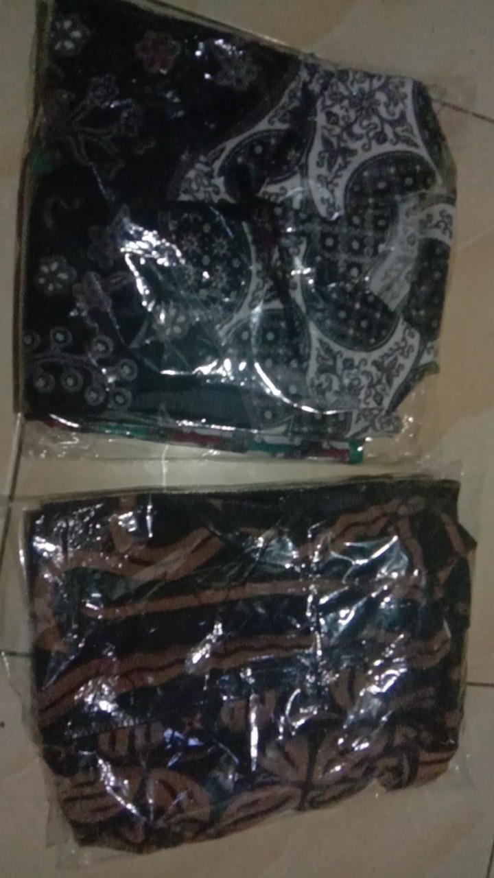 Atasan Batik Dolby Dolbi Dobby Doby Tenun Sutra Tulis Halus Katun Atbm Baron ,sarombit Atasan