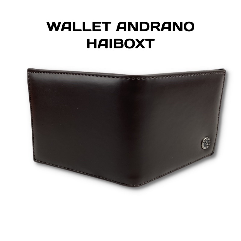 ANDRANO DOMPET PRIA LIPAT KULIT SINTETIS DOMPET PRIA ADR 005 HAIBOXT DOMPET PRIA ADA SELETING DALAM DOMPET COWOK KULIT SINTETIS