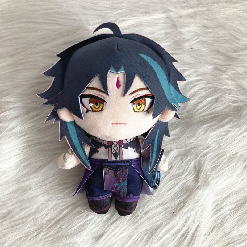 Mainan Genshin Impact  Plush Toy Scaramouche Anime Gorou Thoma Yae Miko Plushies Doll