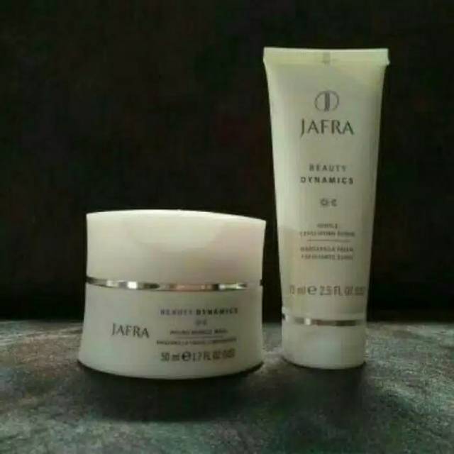 Paket Jafra Malibu Mask dan Gentle Scrub / Kulit Kering - Normal