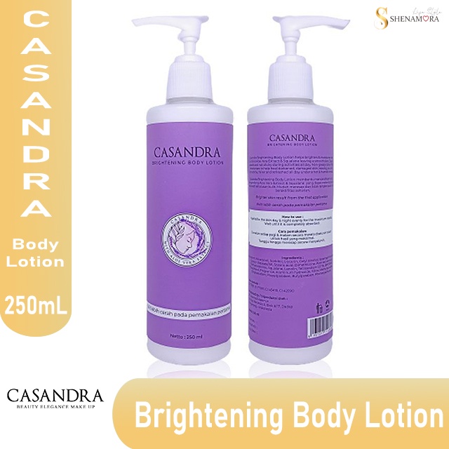 Casandra Brightening Hand &amp; Body Lotion 250 ml