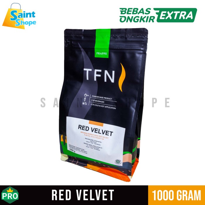 

TFN TOFFIN RED VELVET POWDER 1000 GRAM