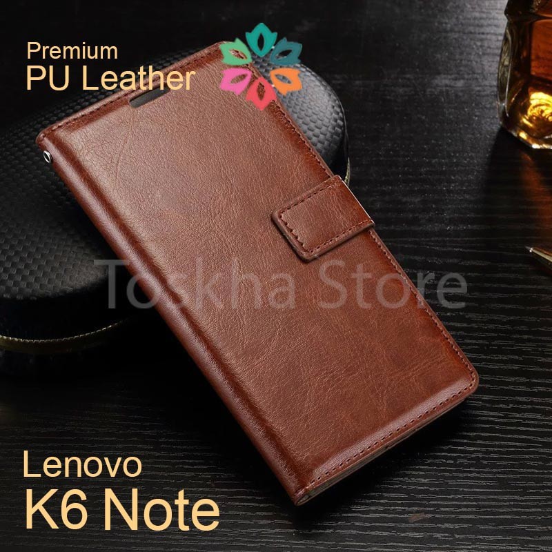 Lenovo K6 Note Wallet Case  Leather Case