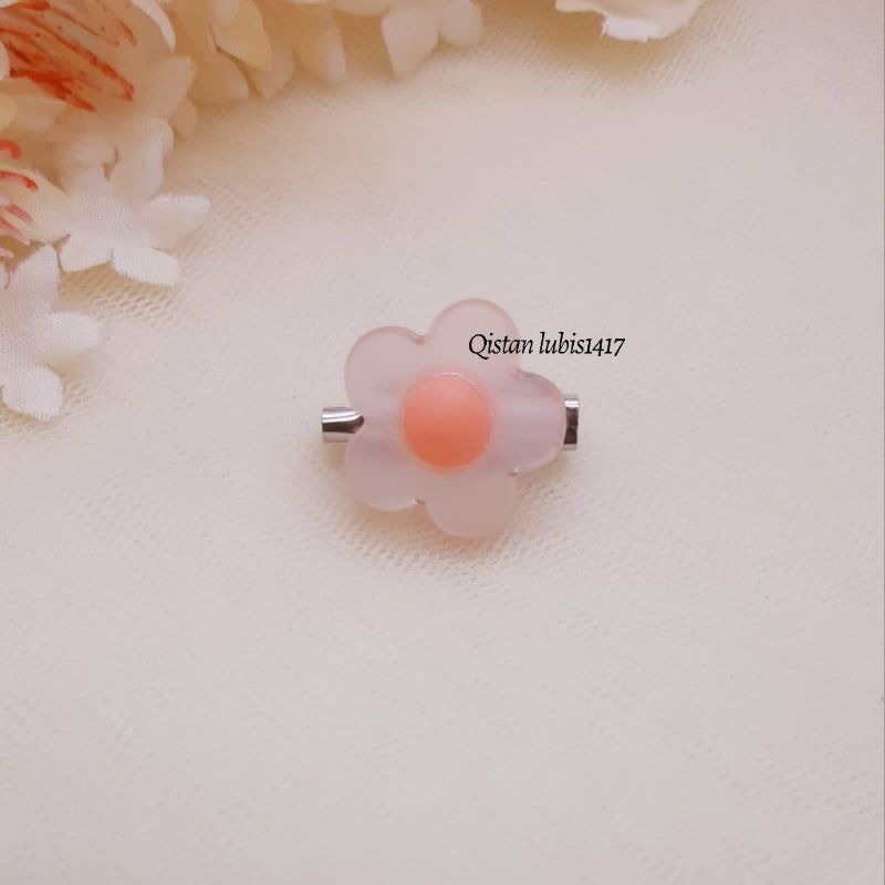 Bros sakura Flower 18mm Bening n Salju