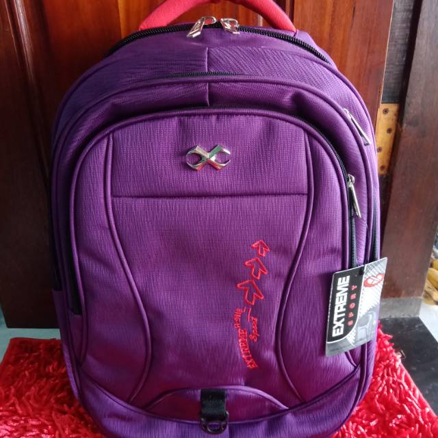 Extreme Sport Tas pria punggung wanita tas ransel laptop tas gendong sekolah kerja
