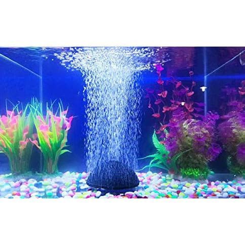 HB025 AIR STONE BATU AERATOR SETENGAH BULAT LINGKARAN 8CM 80mm AQUARIUM KOLAM