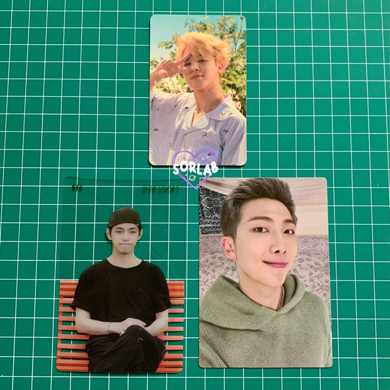 [OFFICIAL] BUNDLE PHOTOCARD PC BTS JIMIN LY HER VER O (KEBON) + SPC RM / NAMJOON PTD SEOUL + CLEAR P